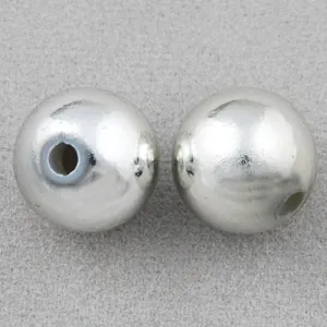 12MM Coated Beads,Imitation Rhodium,Sold per by one package of 580PCS