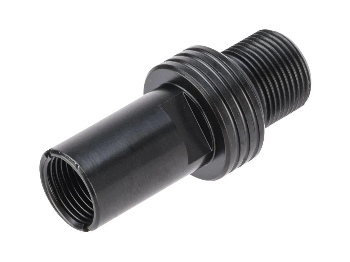 12mm  to 14mm- CNC Steel thread adaptor for KWA MP7