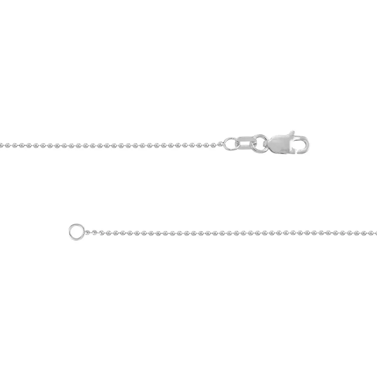 1.5mm 14K Gold Beaded Chain