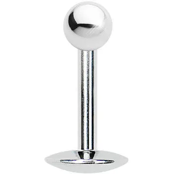 16 Gauge 1/4 Internally Threaded 3mm Ball Tragus Cartilage Earring