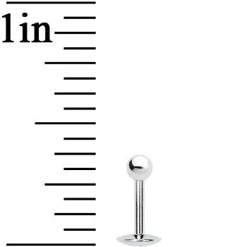 16 Gauge 1/4 Internally Threaded 3mm Ball Tragus Cartilage Earring