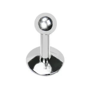 16 Gauge 1/4 Internally Threaded 3mm Ball Tragus Cartilage Earring