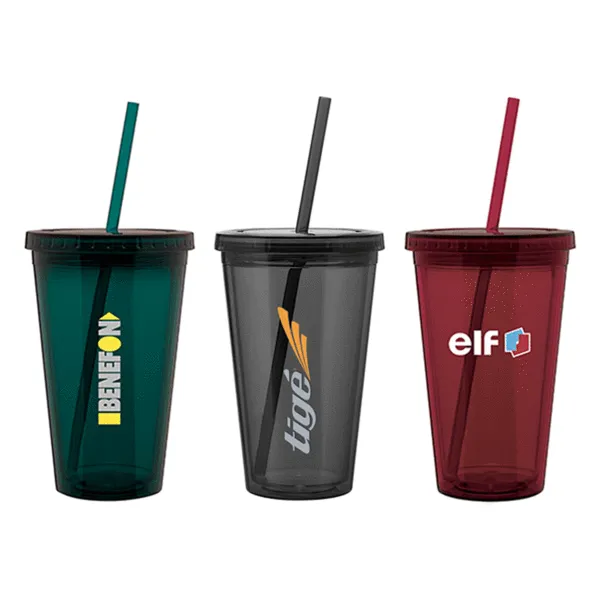16 oz Acrylic Premium Tumblers