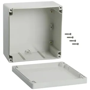 160 x 160 x 90mm ABS IP66 grey enclosure
