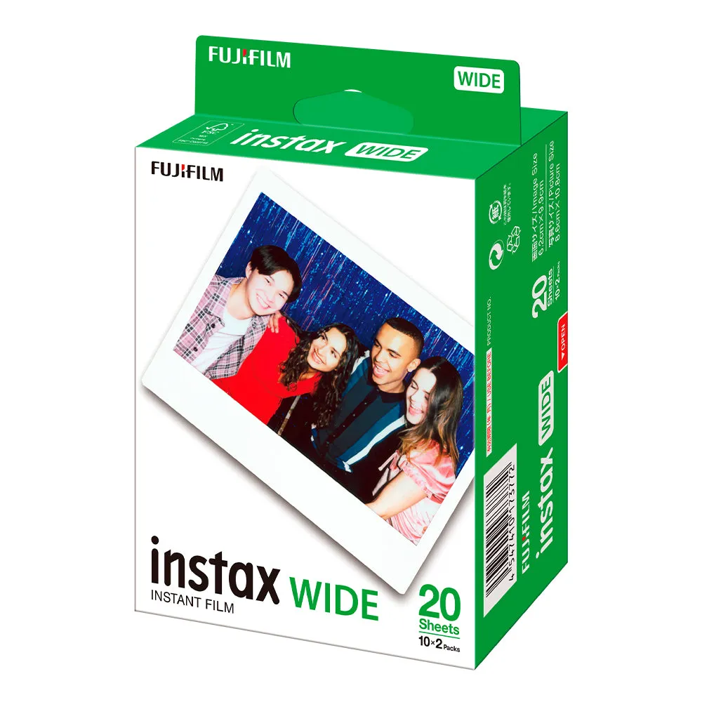3 Pack Película Instax Wide   Marco