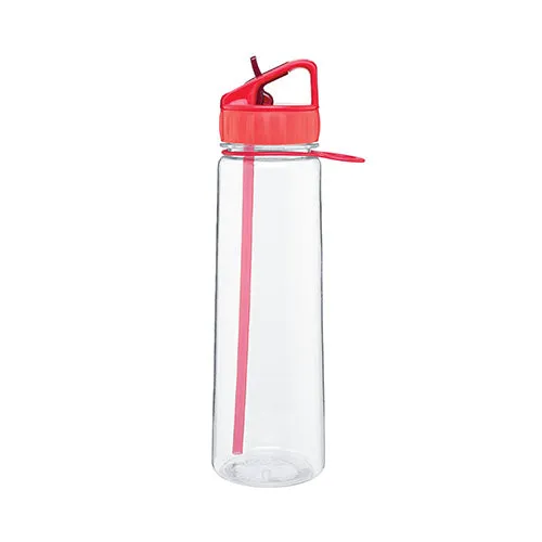 30 oz Tritan Angle Bottle w/ Flip Up Straw & Carrying Loop