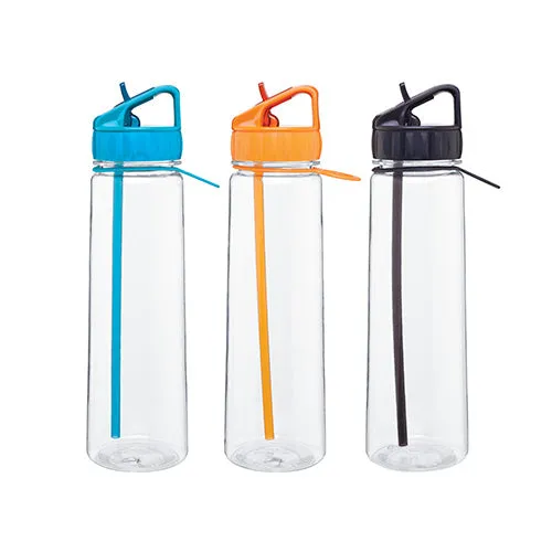 30 oz Tritan Angle Bottle w/ Flip Up Straw & Carrying Loop