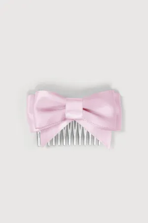 30142 - Haircomb Wide Satin Bows