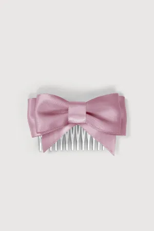 30142 - Haircomb Wide Satin Bows