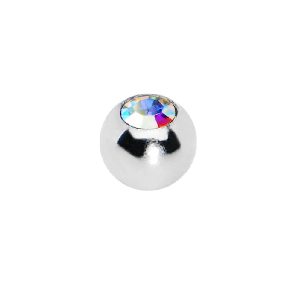 3mm Stainless Steel Aurora Gem Replacement Ball