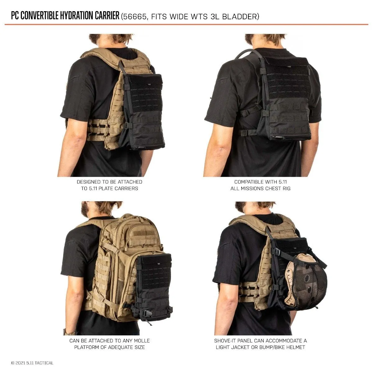 5.11 Tactical PC Convertible Hydration Carrier