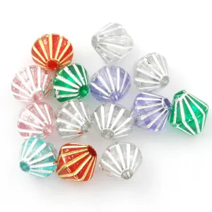 6 MM Silver Line Plastic Beads,Sold per one package of 5800 PCS