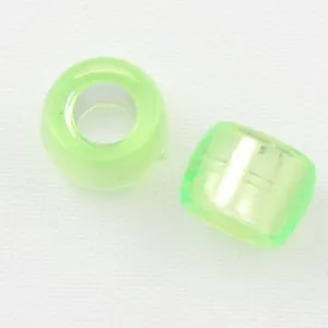 6 MM Silver Lined Hole Plastic Beads,Sold per one package of 5800 PCS