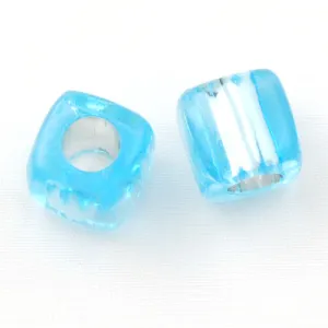 7.5 MM Silver Lined Hole Plastic Beads,Sold per one package of 1600 PCS