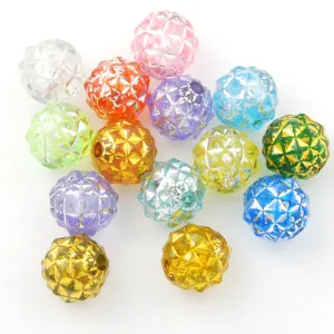 8 MM Silver Line Plastic Beads,Sold per one package of 2300 PCS