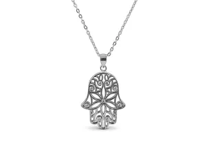 925 Silver Hamsa (Guru) Necklace