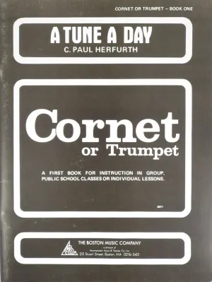 A Tune A Day - Cornet Or Trumpet, Book One