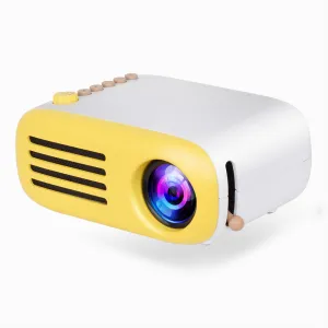 AAO YG200 Mini LED Pocket Projector USB HDMI Support 1080P Home Beamer Kids Gift Video Portable Projector