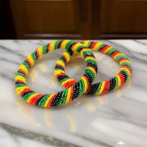 African Colors Masai Beaded Unisex Bracelet