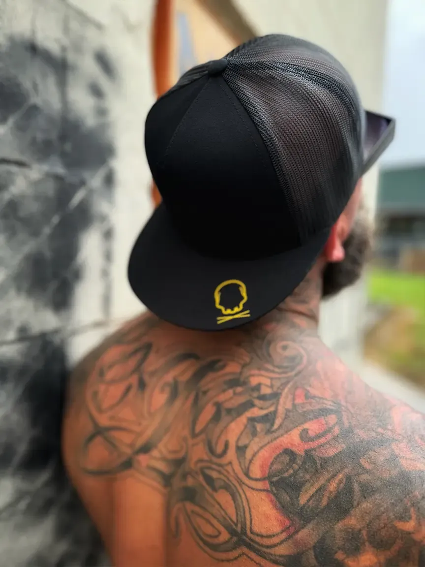 AGAINST ALL ODDS SIDE STYLE BLACK HAT