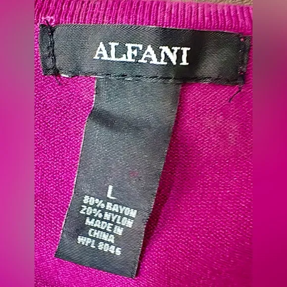 Alfani Silver Embellished Sweater