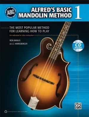 Alfred's Basic Mandolin Method 1 The Most Popular Method for Learning How to Play