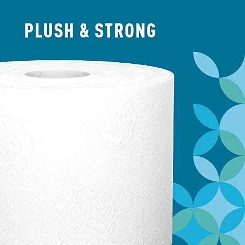 Amazon Brand - Presto! 308-Sheet Mega Roll Toilet Paper, Ultra-Soft, 6 Count, Pack of 1