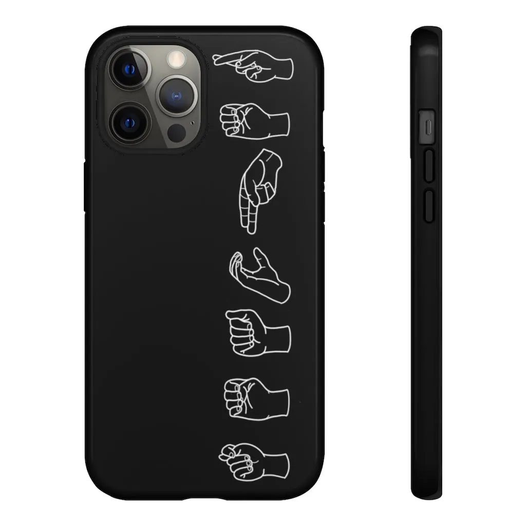 American Sign Language "Teacher" iPhone Tough Case