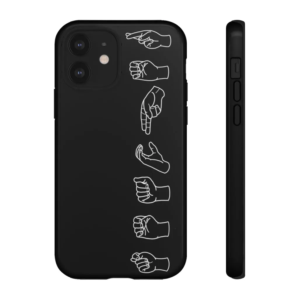 American Sign Language "Teacher" iPhone Tough Case