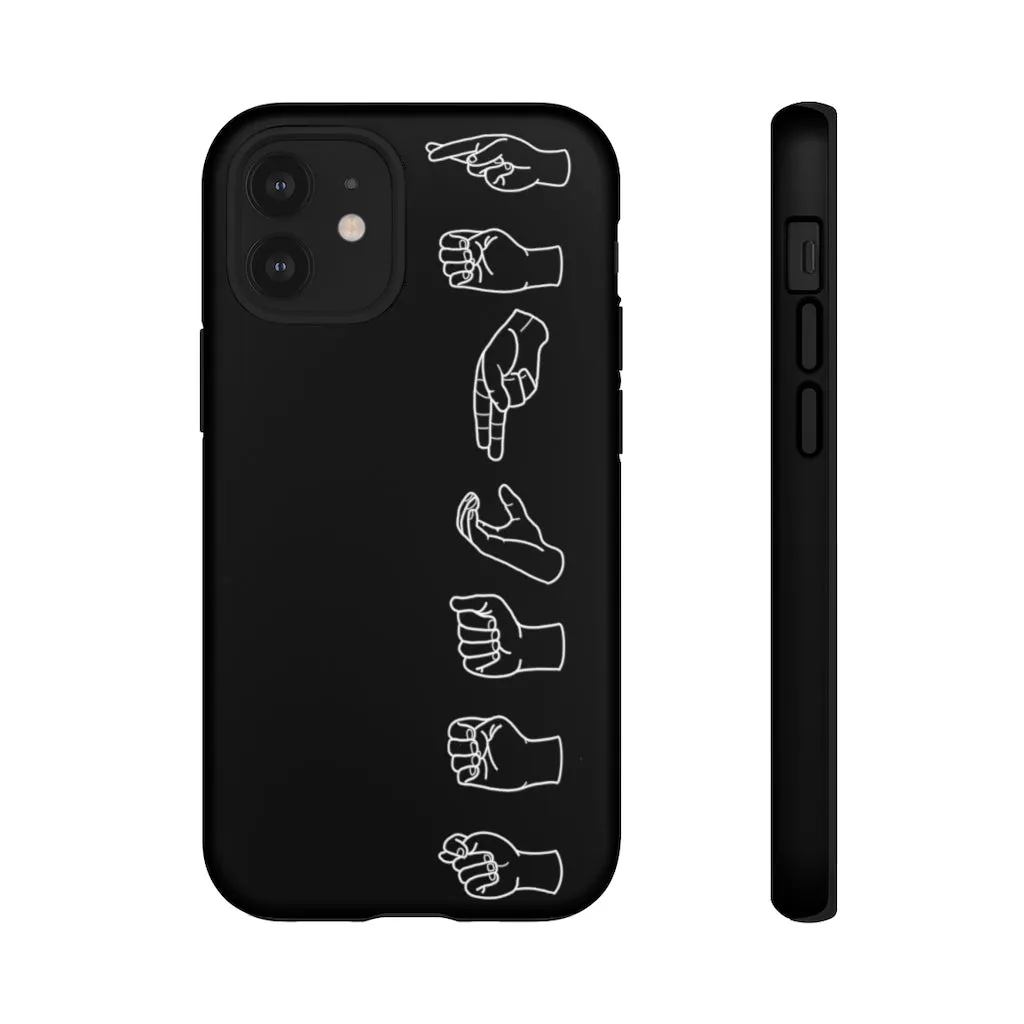 American Sign Language "Teacher" iPhone Tough Case
