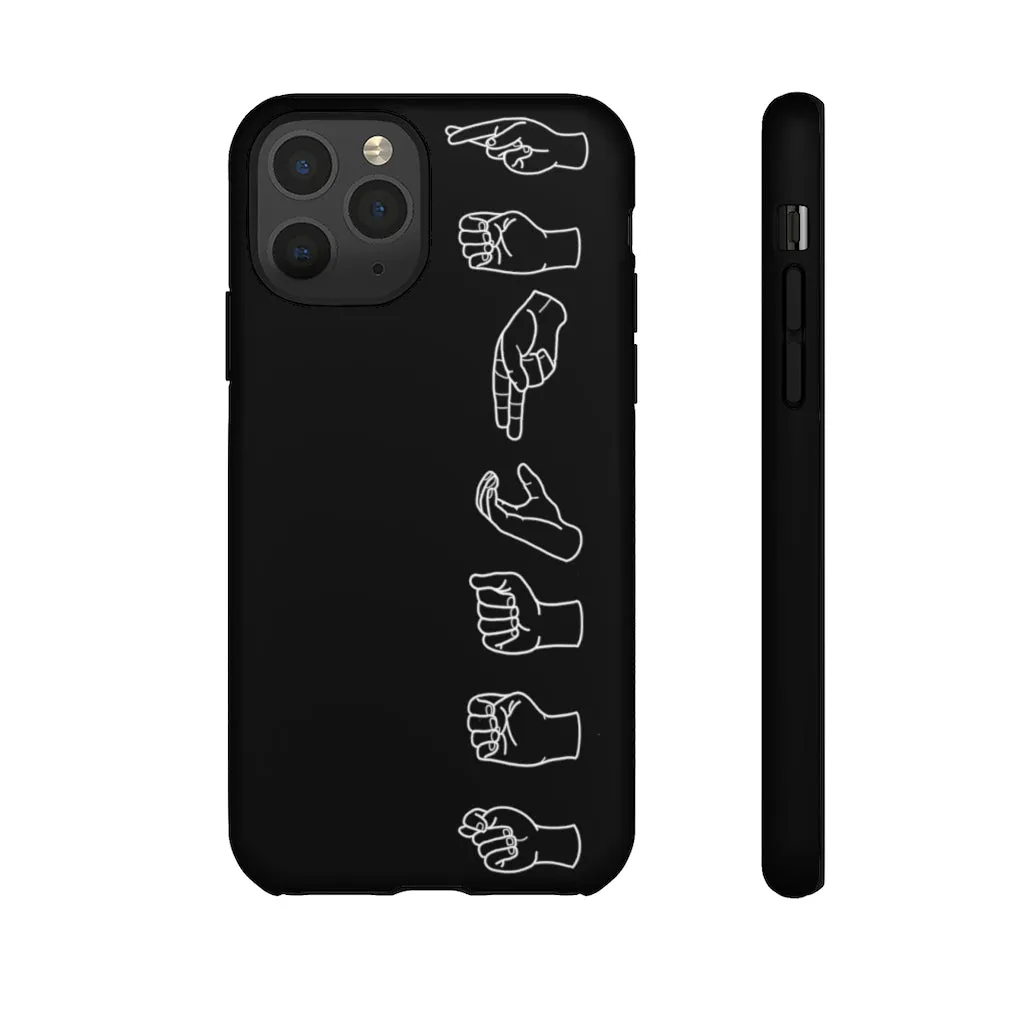 American Sign Language "Teacher" iPhone Tough Case