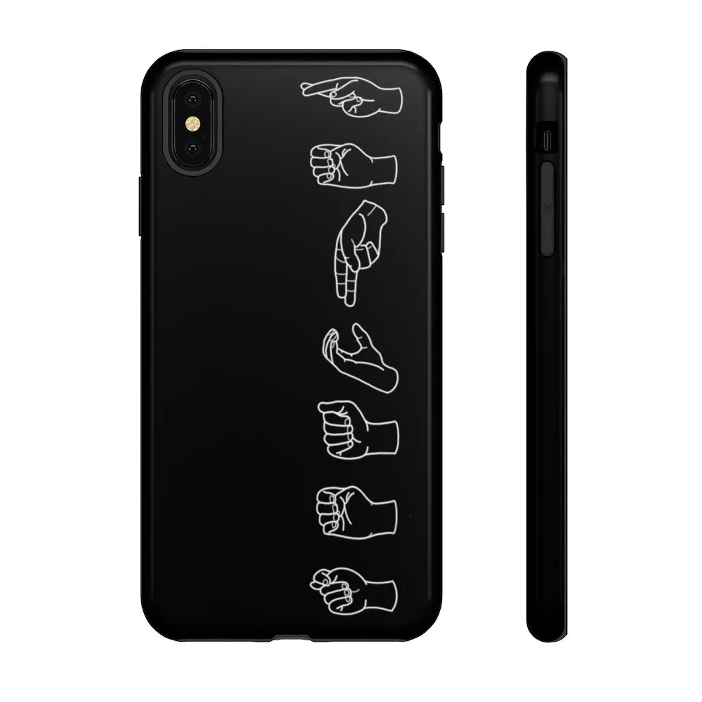 American Sign Language "Teacher" iPhone Tough Case