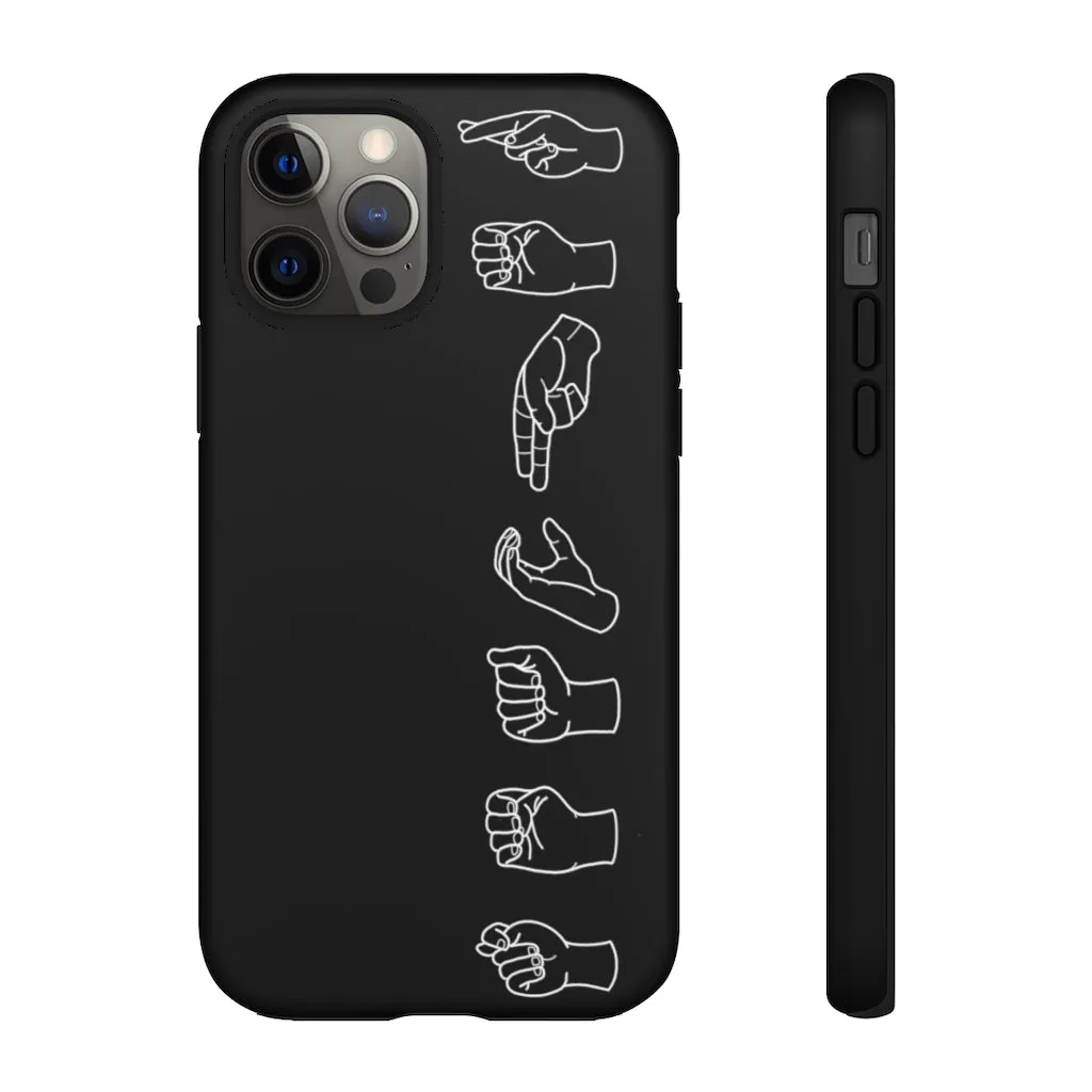 American Sign Language "Teacher" iPhone Tough Case