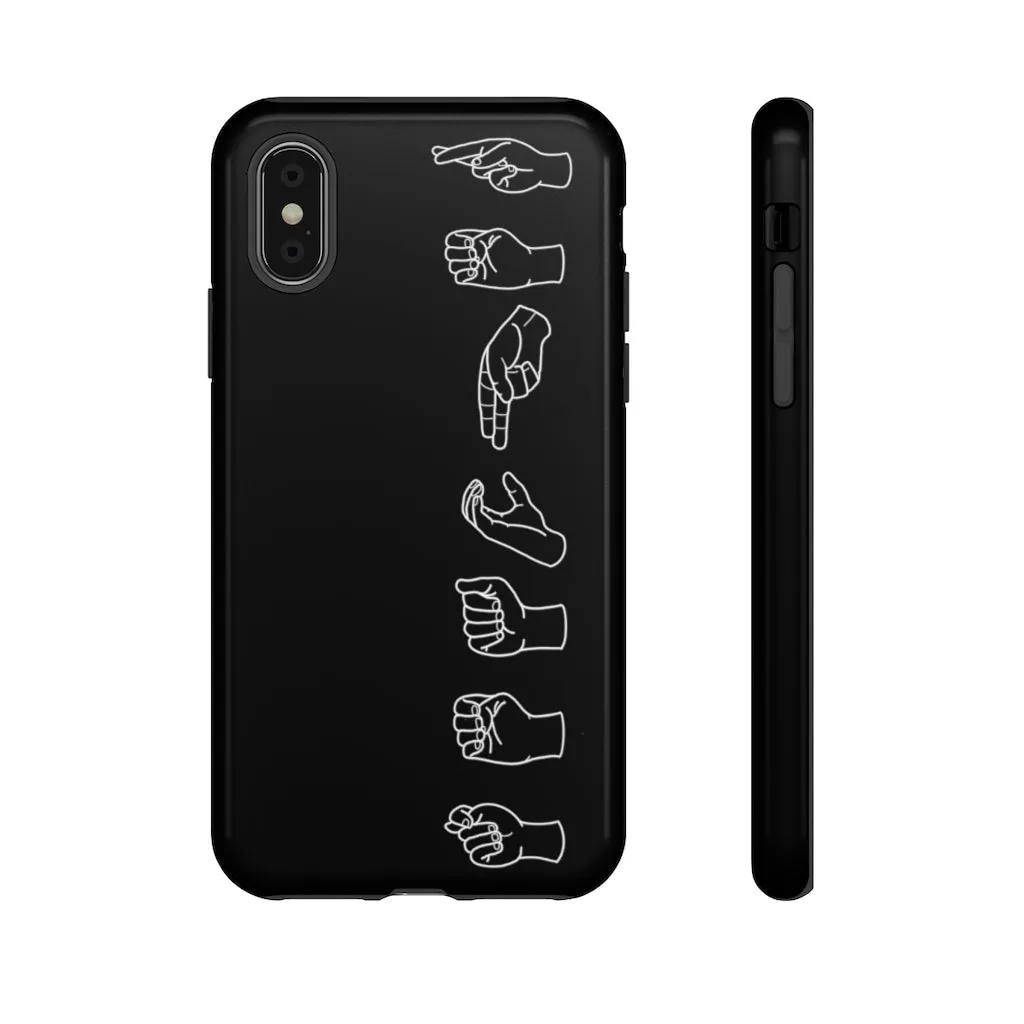 American Sign Language "Teacher" iPhone Tough Case