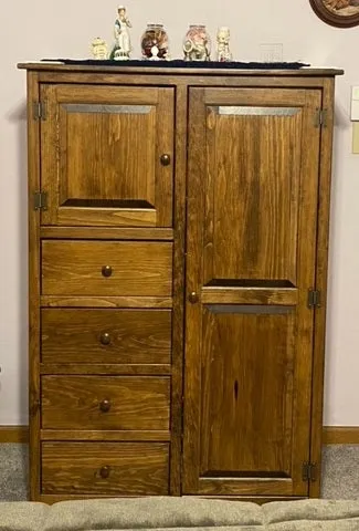 Amish Handcrafted Bedroom Armoire