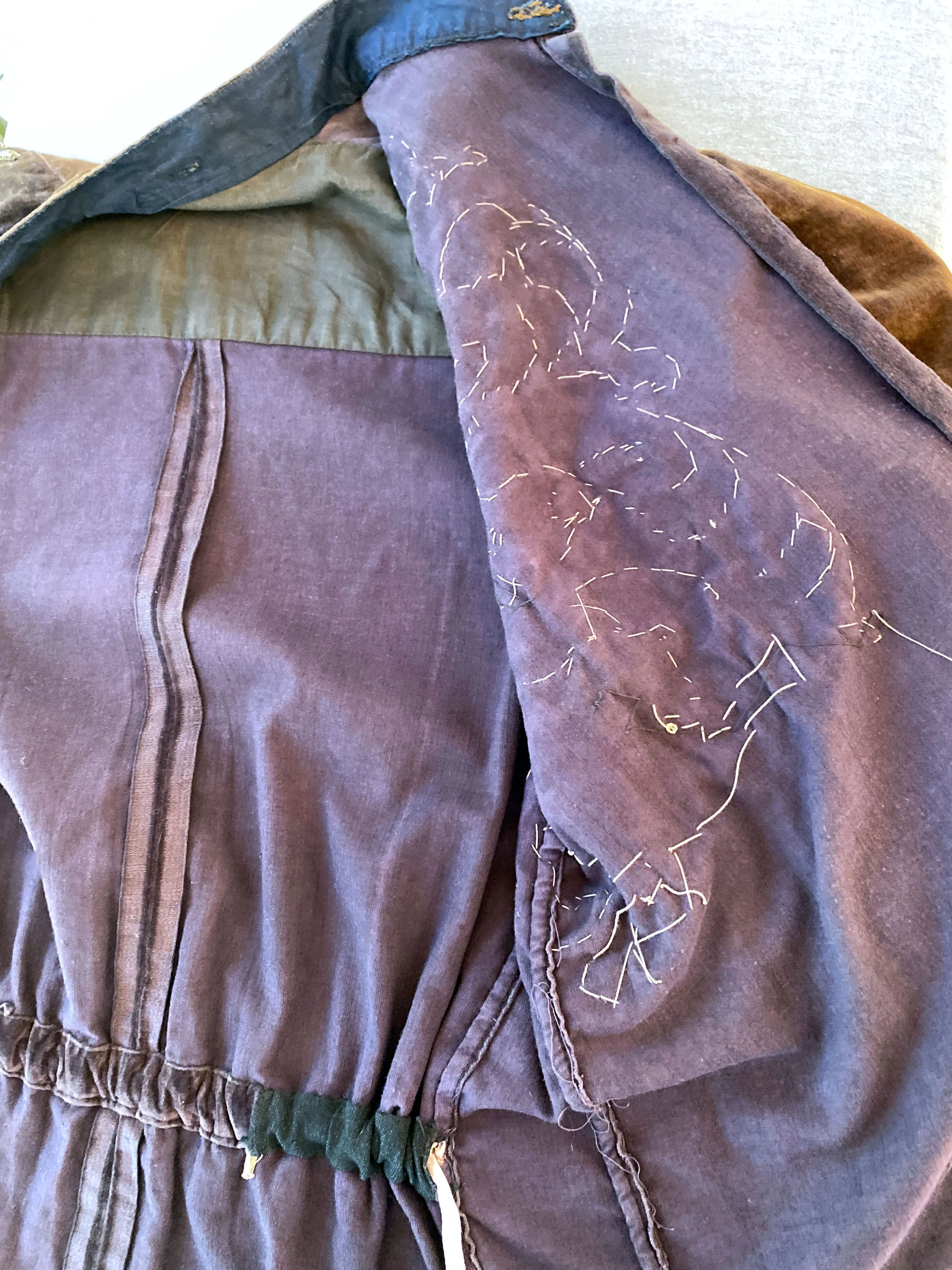 Antique Embellished Velvet Jacket