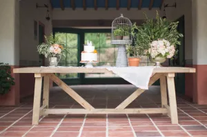 artisan trestle dining table - Found&Made
