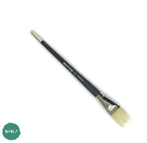 ARTIST HOG  Bristle Brush-  FLAT 24 Long handle