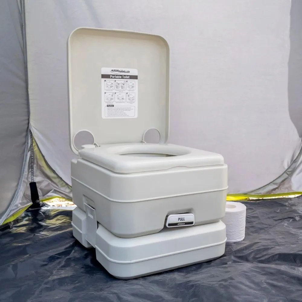 Aussie Traveller Portable Toilet 10L
