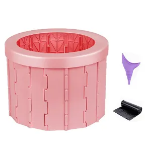 Autcarible Portable Toilet Folding Seat