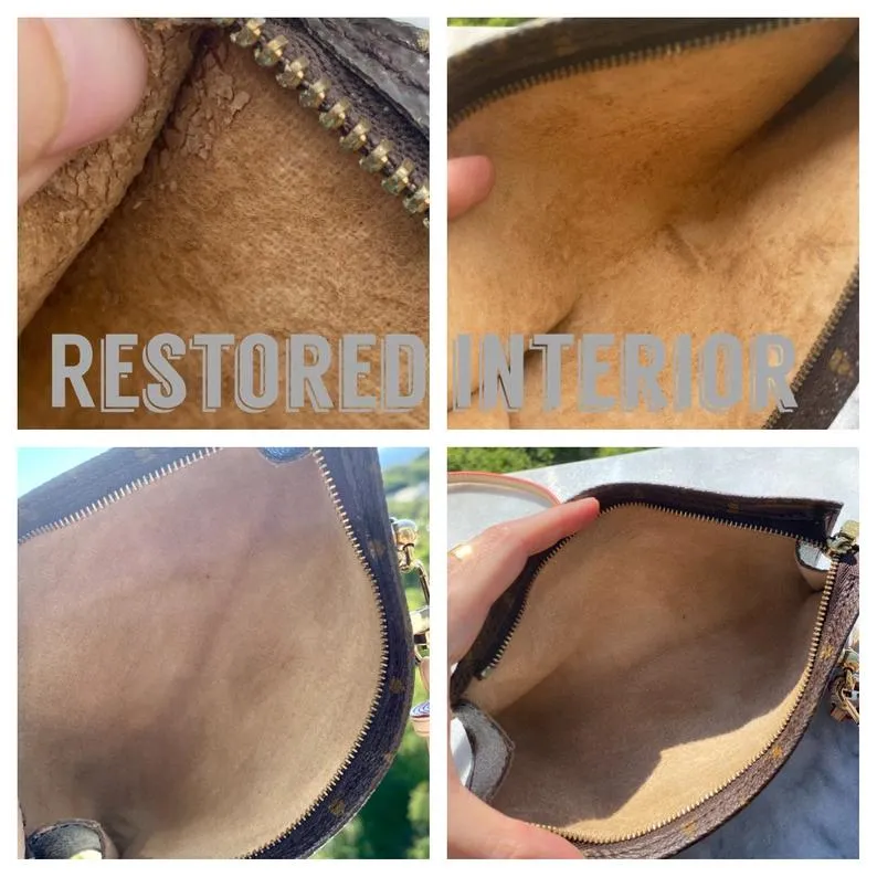 Authentic Restored Monogram Louis Vuitton Clutch (Pre-Owned)