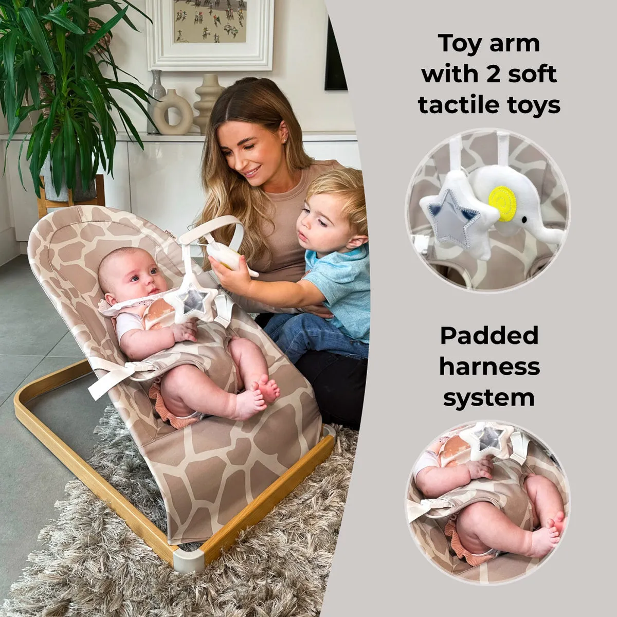Baby Bouncer - Giraffe