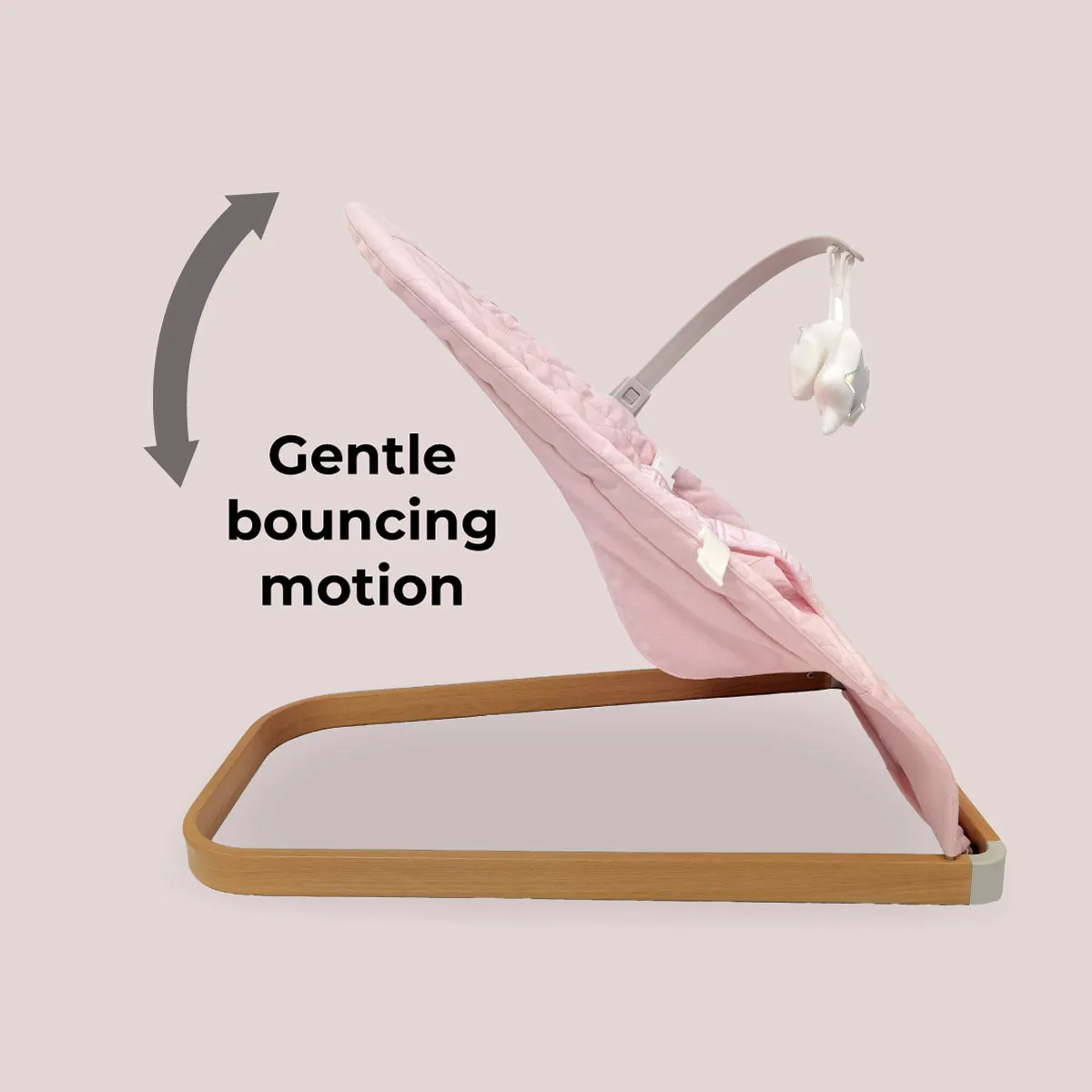 Baby Bouncer - Pink Plaid