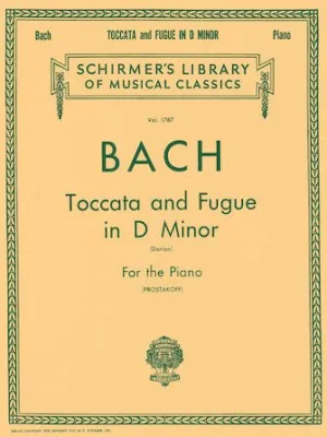 BACH Toccata and Fugue in D minor Vol 1787