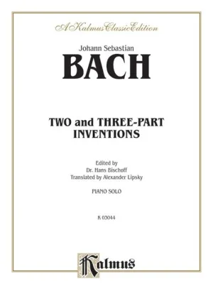 Bach, Two and Three- Part Inventions
