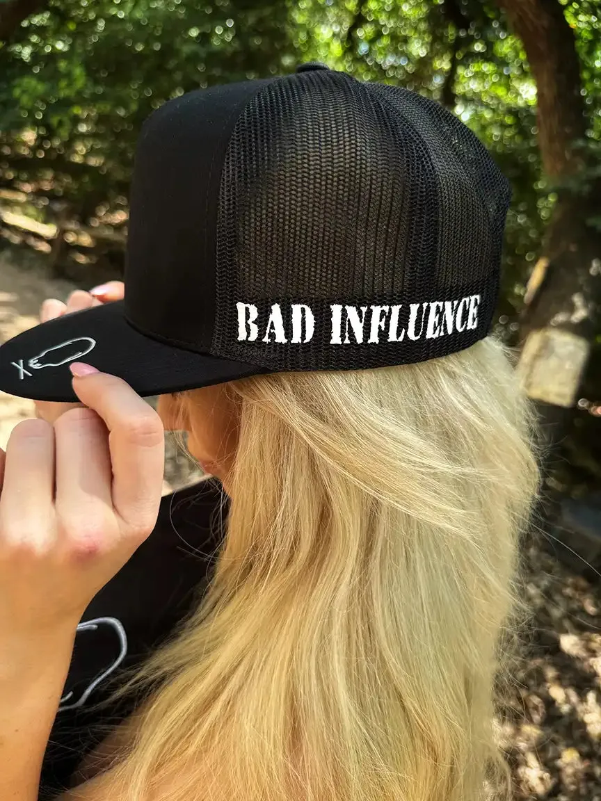 BAD INFLUENCE SIDE STYLE BLACK HAT