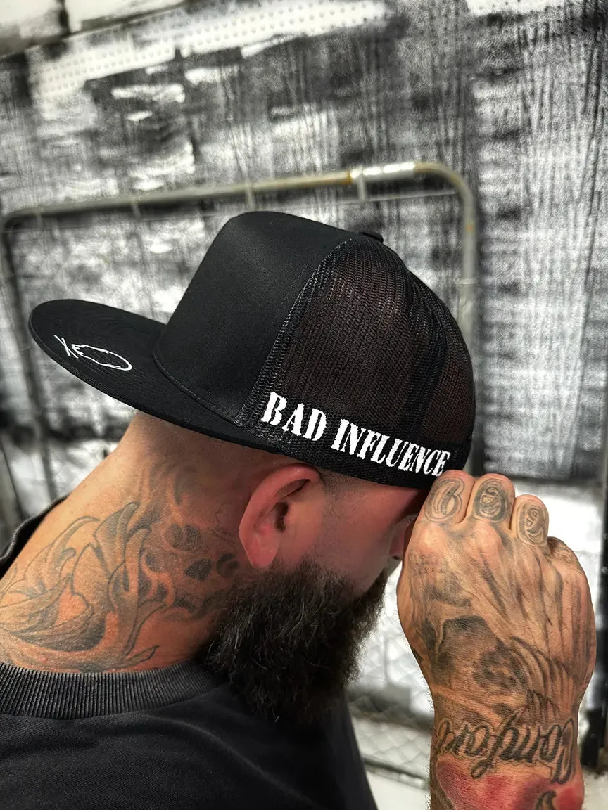 BAD INFLUENCE SIDE STYLE BLACK HAT