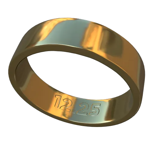 Band, standard-flat-4mm [tfoj_3Q5Q16SPvaj7]