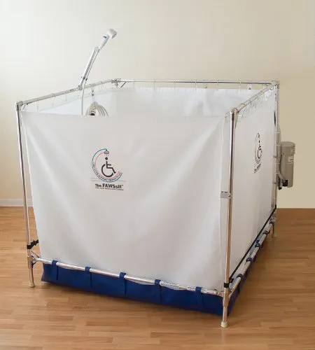 Bariatric Fawssit Portable Shower (46"w x 46"d x 44"h)