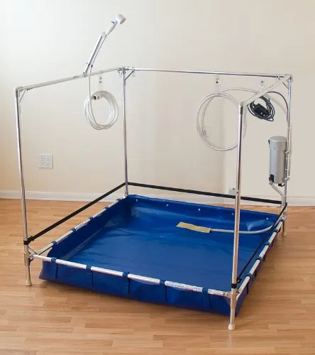 Bariatric Fawssit Portable Shower (46"w x 46"d x 44"h)